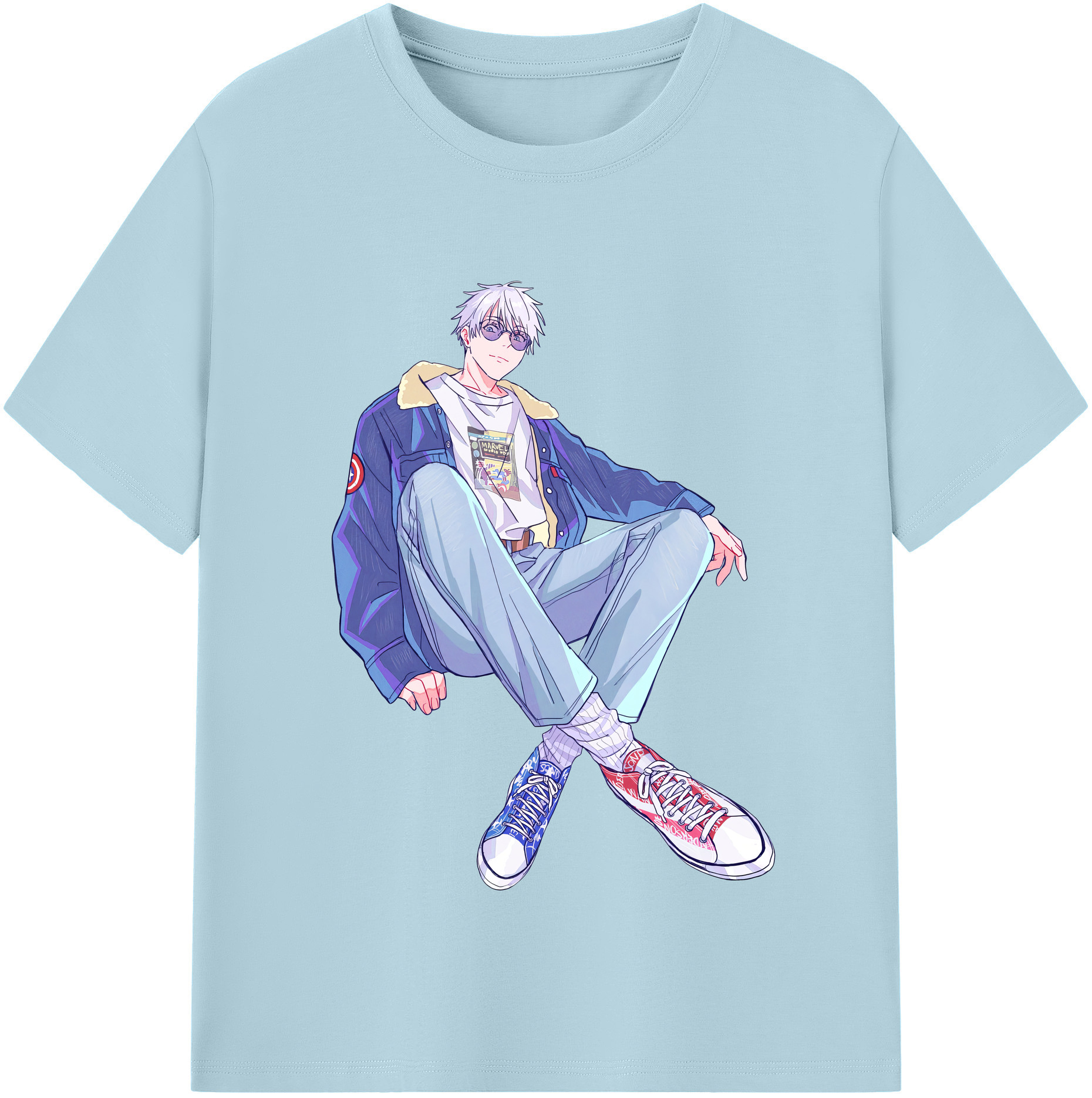 （画像用） 呪術廻戦 Jujutsu Kaisen 綿100％半袖Tシャツ（フロントプリント）